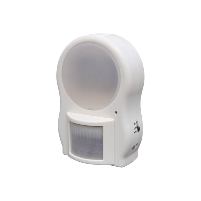 Portable motion sensor deals light